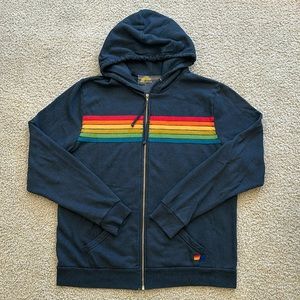 Aviator Nation 5 Strip Hoodie